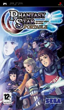 Phantasy Star Portable (EU) box cover front